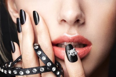 nails inc leather