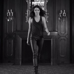Kendall Jenner Does Her Best Model Strut On Camera