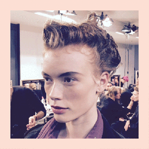 AW15 Backstage Beauty: MFW Day 5